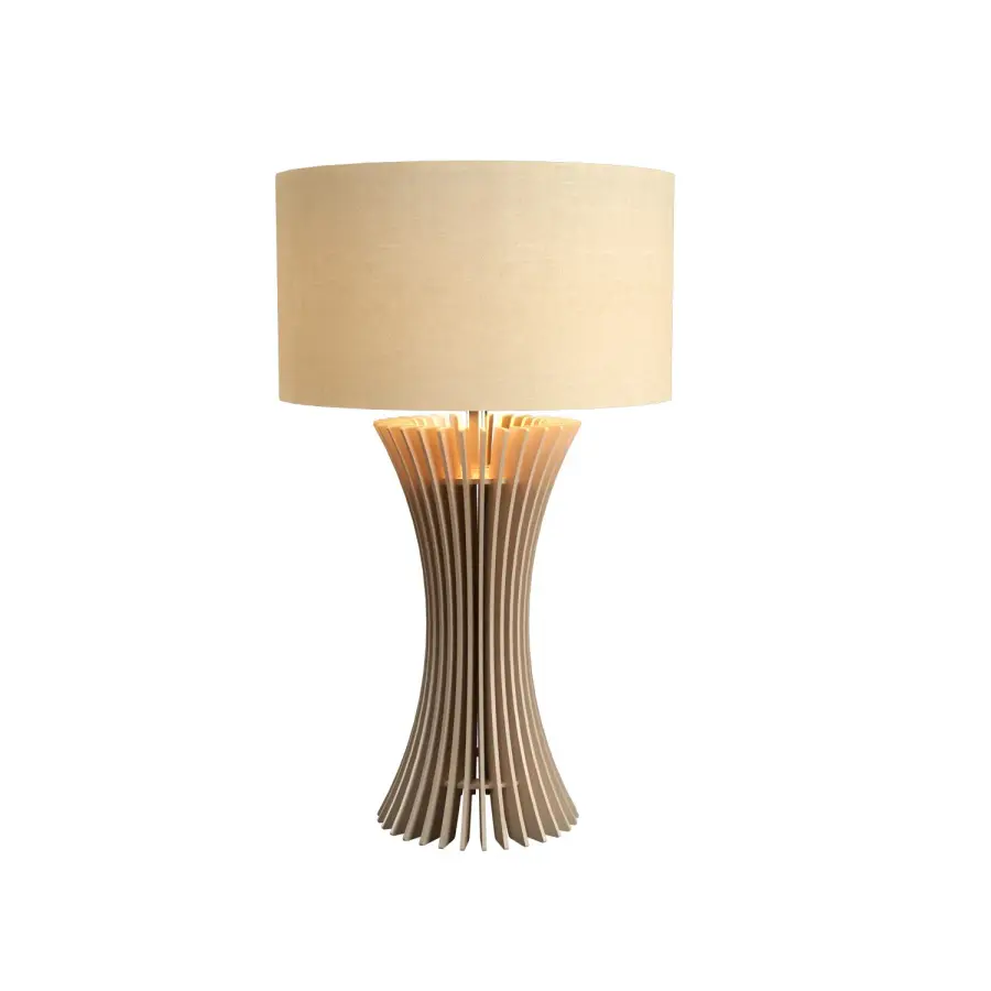 Stecche di Legno Organic Cappuccino Table Lamp
