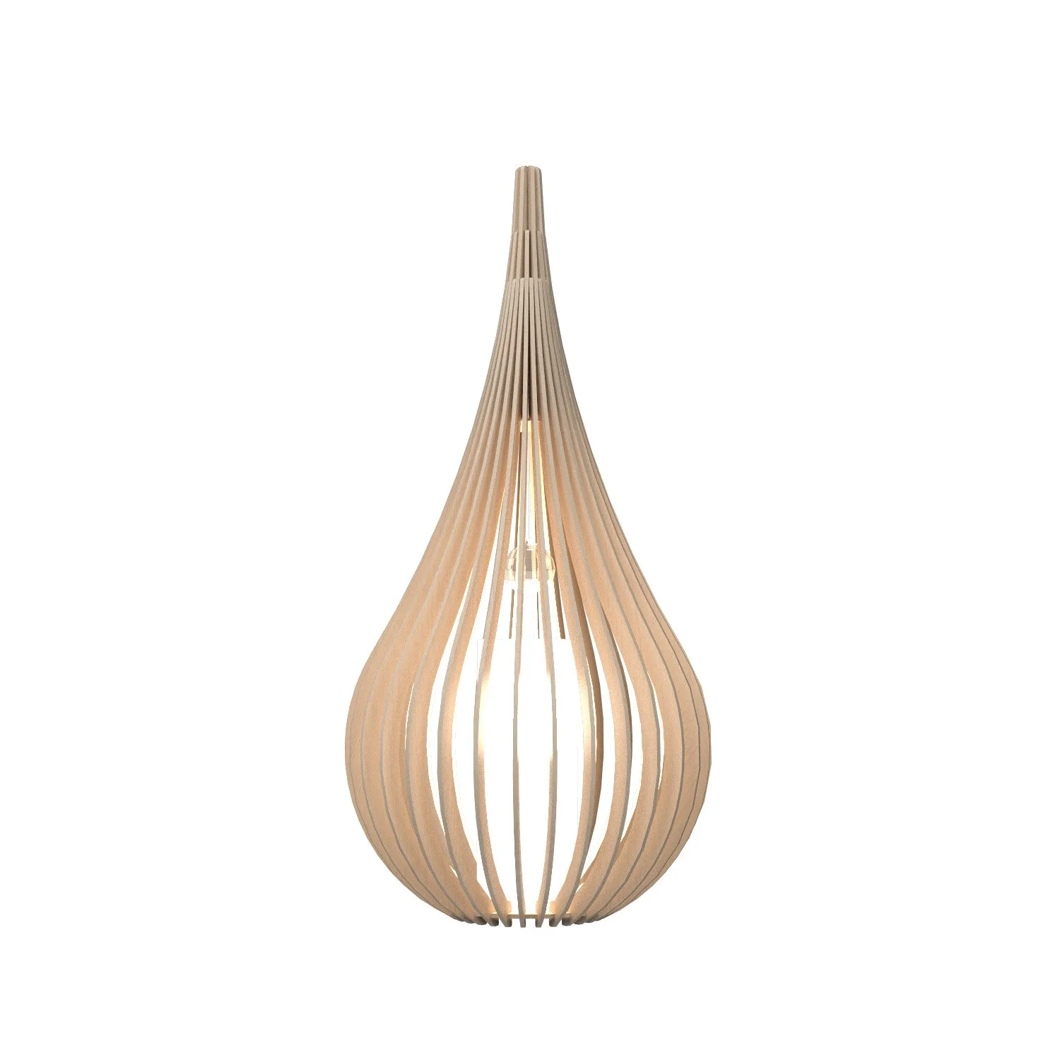 Cappadocia One Light Table Lamp in Organic Cappuccino