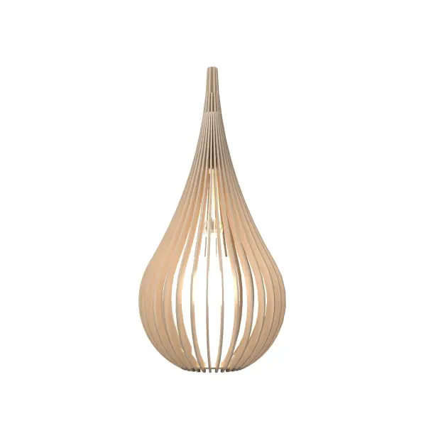 Cappadocia One Light Table Lamp in Organic Cappuccino