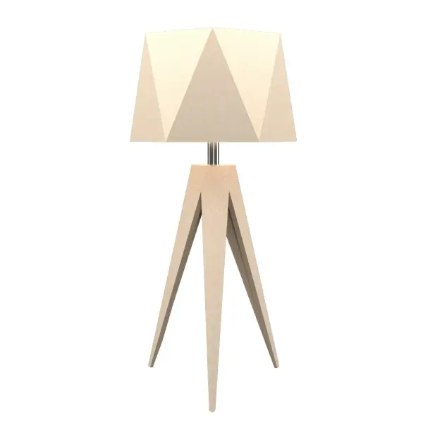 Facet One Light Table Lamp in Organic Cappuccino