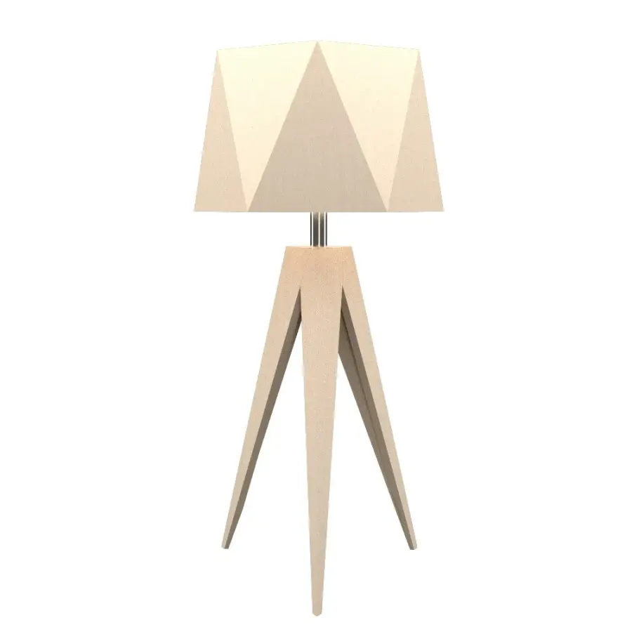 Facet One Light Table Lamp in Organic Cappuccino