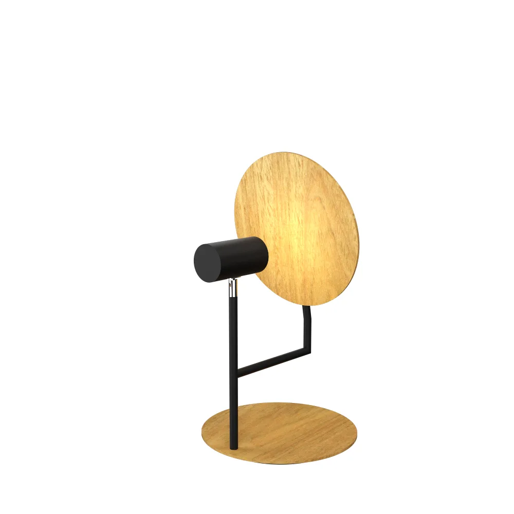 Dot One Light Table Lamp in Louro Freijo