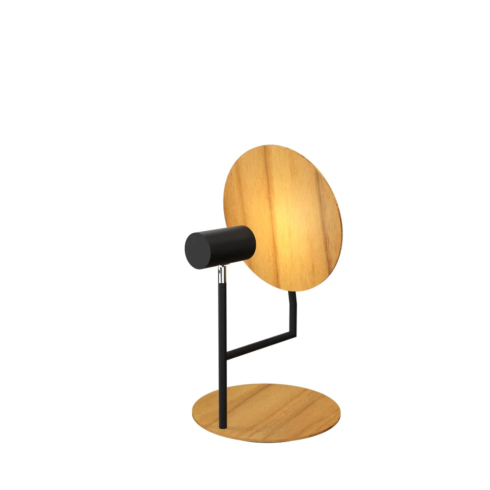 Dot One Light Table Lamp in Teak
