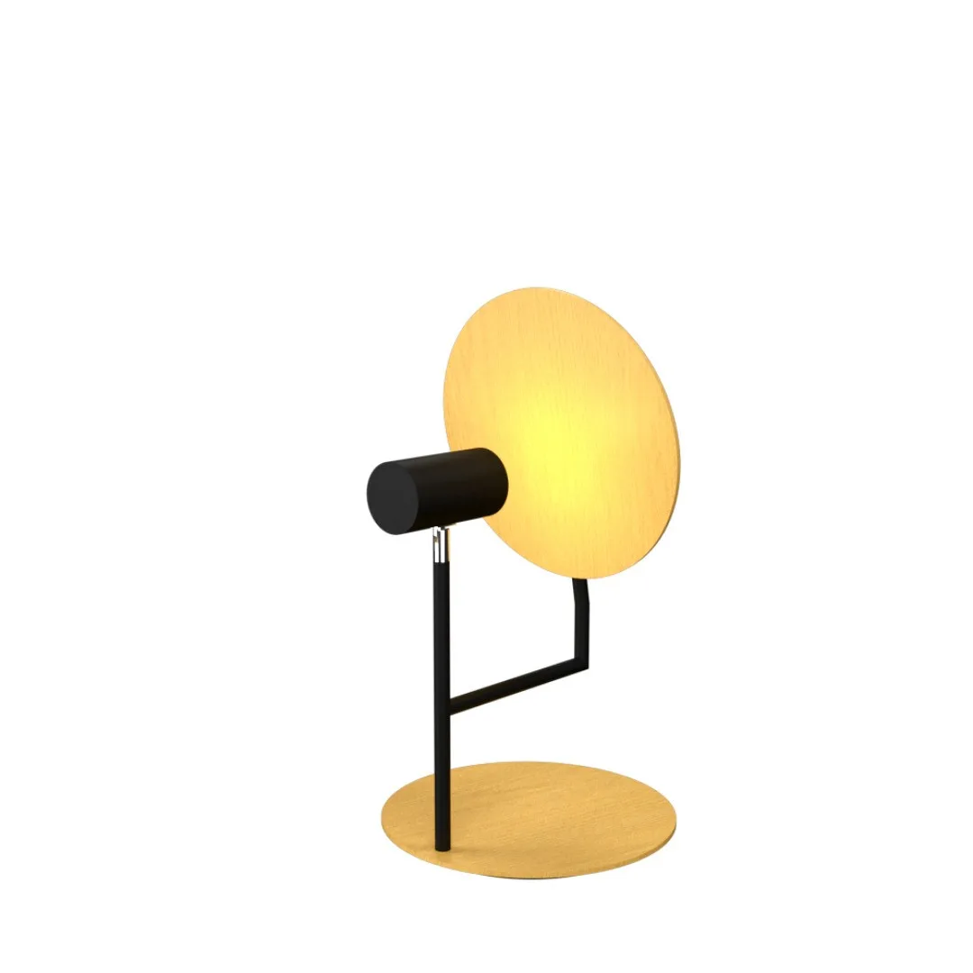Dot One Light Table Lamp in Organic Gold