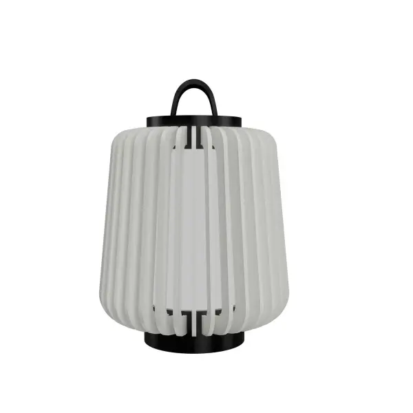 Stecche di Legno Organic White Table Lamp