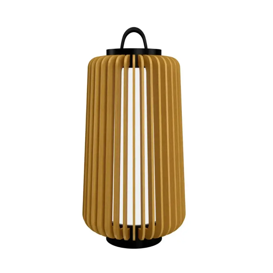 Stecche di Legno Table Lamp in Organic Gold