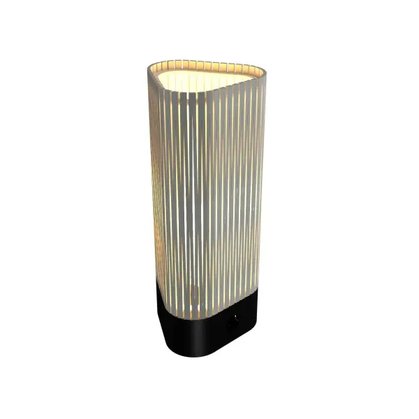 Living Hinges Table Lamp in Organic White