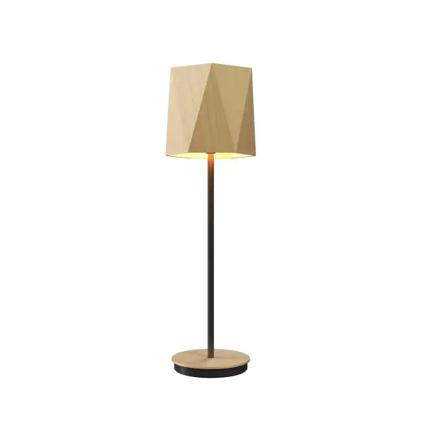Wooden decorative luminaire with contemporary, timeless design in natural wood veneer or Italian lacquer finish. Proudly made in Brazil, combining high-end technology and the irreplaceable manual finishing. Collection: Facet Designer: Studio Accord Finish: Maple Width: 7.09" Height: 23.62" Weight: 5.16 lb Number of Bulbs: 1 Maximum Wattage: 25.00 W Bulb Type: A15 Bulb Base: E26 CRI: 90 Voltage: 120.00 V Material: Wood veneer, MDF Country of Origin: Brazil Safety Listing: UL Safety Rating: Damp Connection: Plug In LED Manufacturer Warranty: 5 Years