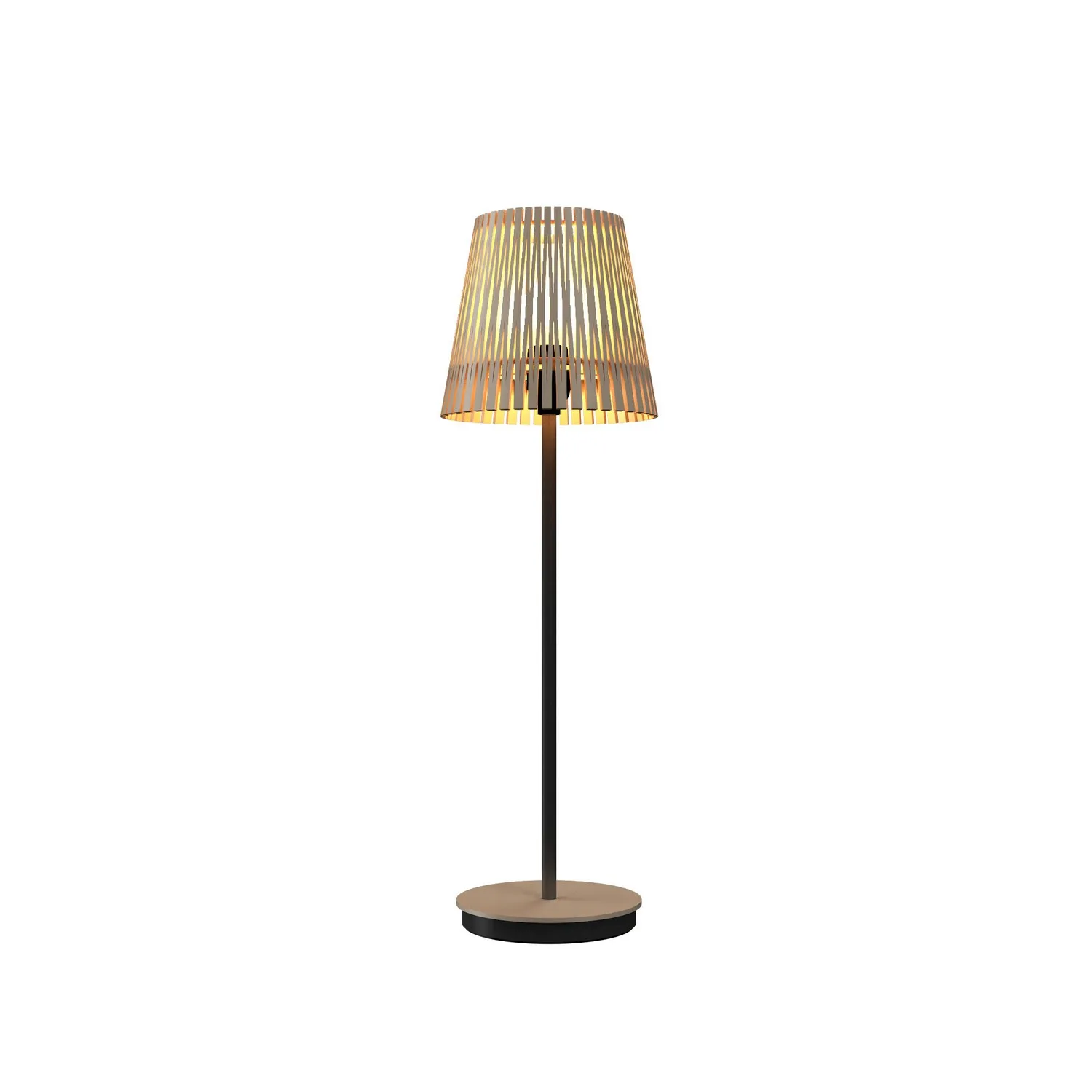 Living Hinges Table Lamp in Organic Cappuccino
