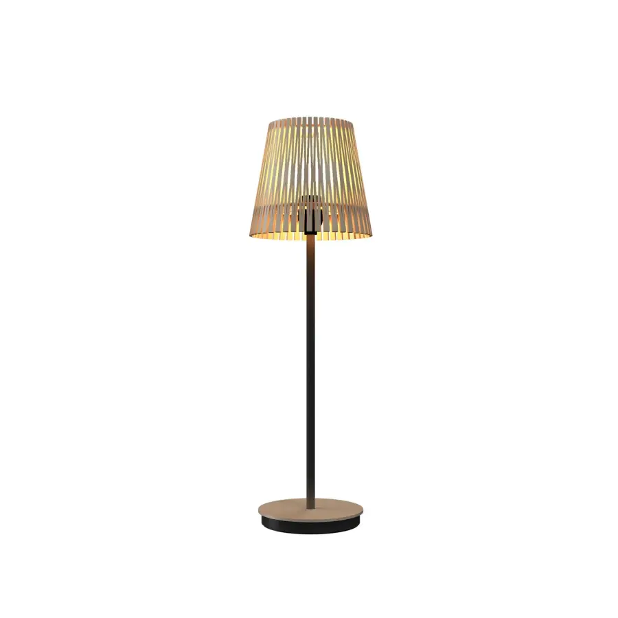 Living Hinges Table Lamp in Organic Cappuccino