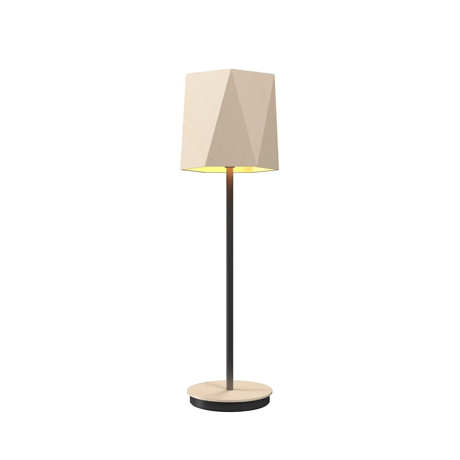 Facet One Light Table Lamp in Organic Cappuccino