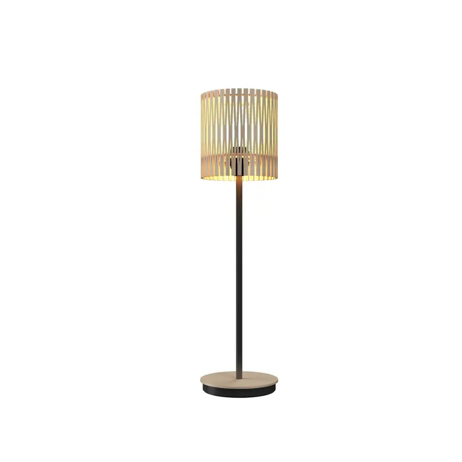 Living Hinges Table Lamp in Organic Cappuccino
