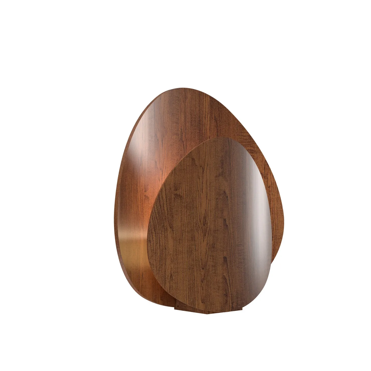 Leaf LED Table Lamp in Imbuia