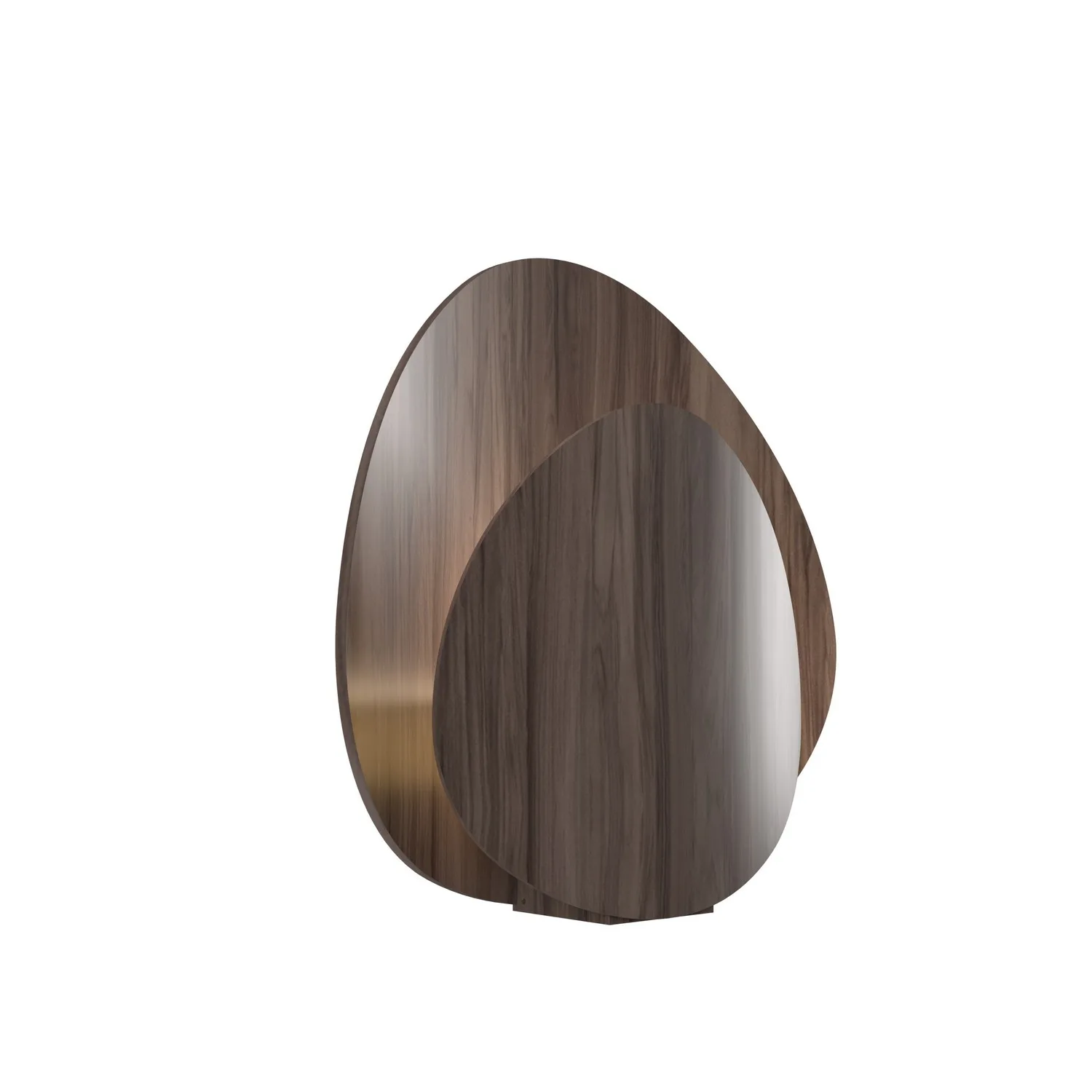 Leaf LED Table Lamp in American Walnut