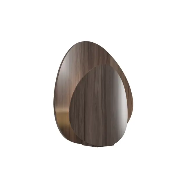 The Leaf LED Table Lamp combines natural American Walnut with integrated LED technology for a sophisticated, eco-friendly lighting solution. Its compact 16.5" height makes it perfect for intimate spaces.