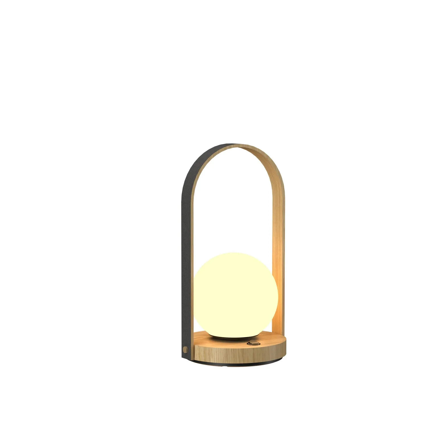 Strap One Light Table Lamp in Sand