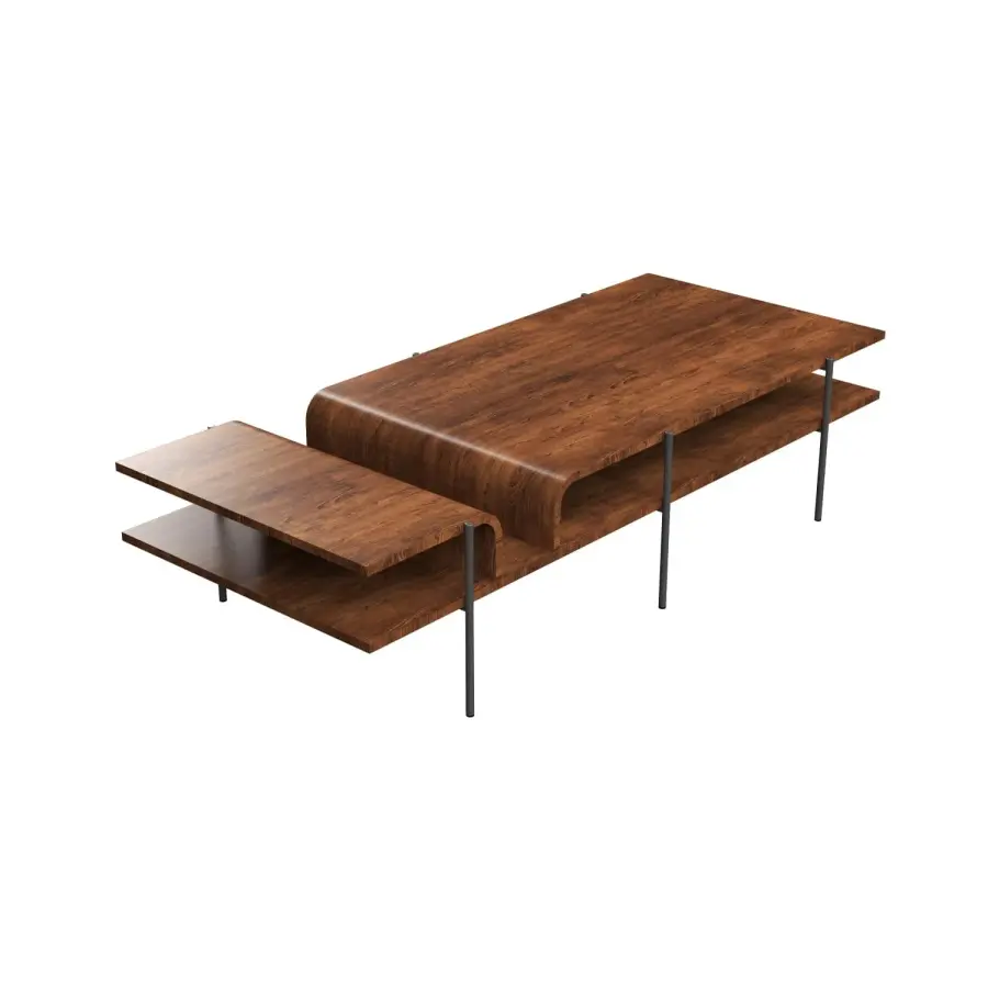 Cascade Coffee Table in Imbuia