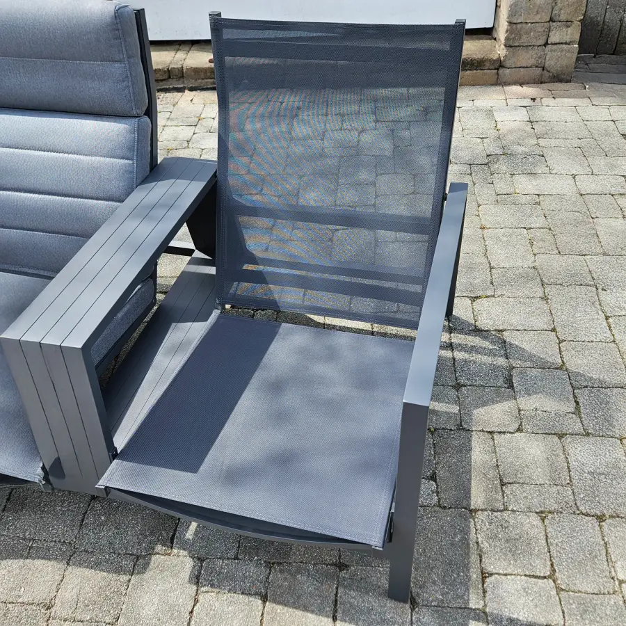 Bondi Tete A Tete Loveseat with Reclining Backs - Image 3