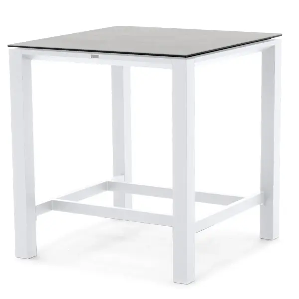 Concept Bar Height Table - White Frame - Image 9