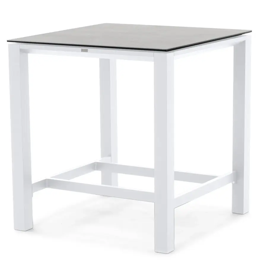 Concept Bar Height Table - White Frame - Image 9