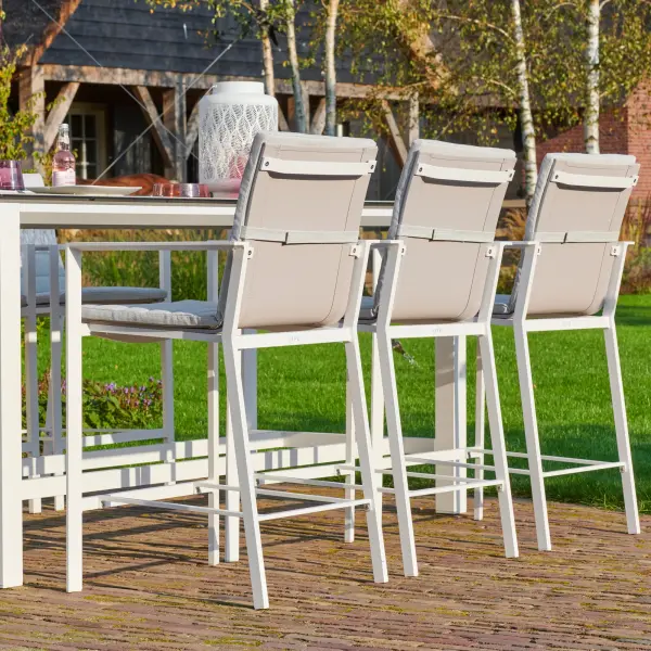Primavera 7-Piece Bar Set in White - Image 4
