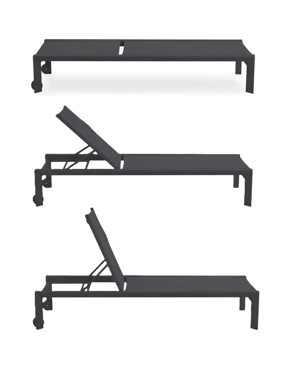 Delta Multi-Position Aluminum Lounger - Image 9