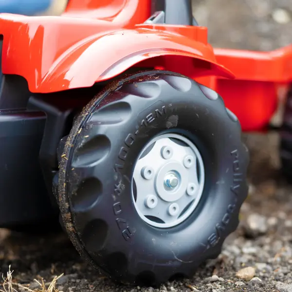 Case IH Pedal Tractor with Trailer - Image 12