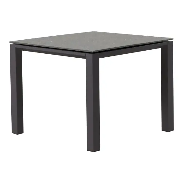 Concept Dining Table - White Frame with Concrete Look Top - Image 12