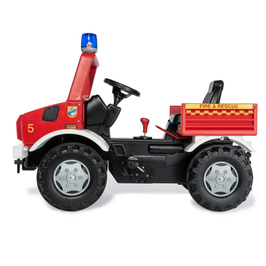 Mercedes-Unimog Fire Truck Pedal Ride-On - Image 6