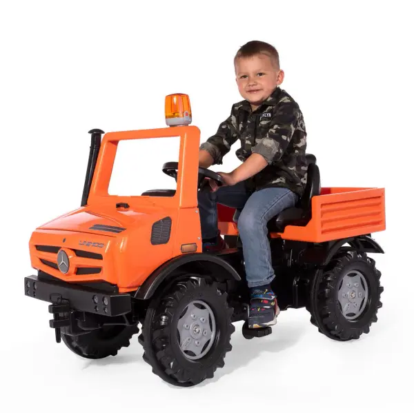 Mercedes-Unimog Service Truck Pedal Ride-On - Image 4