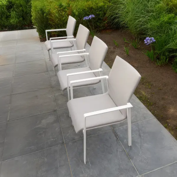 Sense 7-Piece Dining Set, White - Image 5