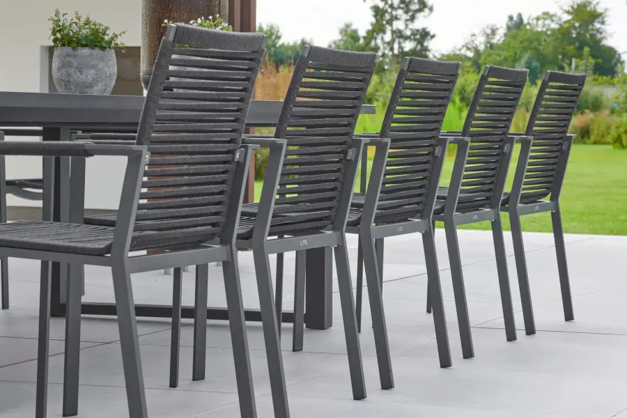 Porto Stackable Dining Chair - Image 3