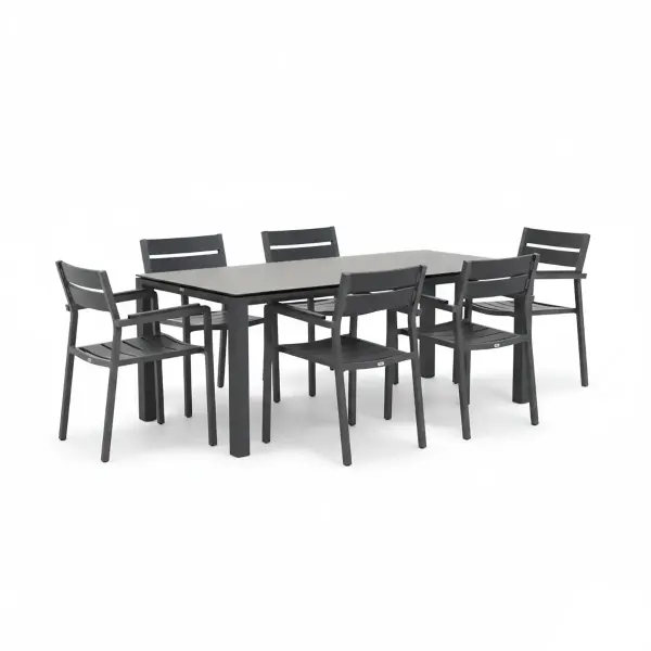 Torino 5-Piece Outdoor Dining Set - Image 4