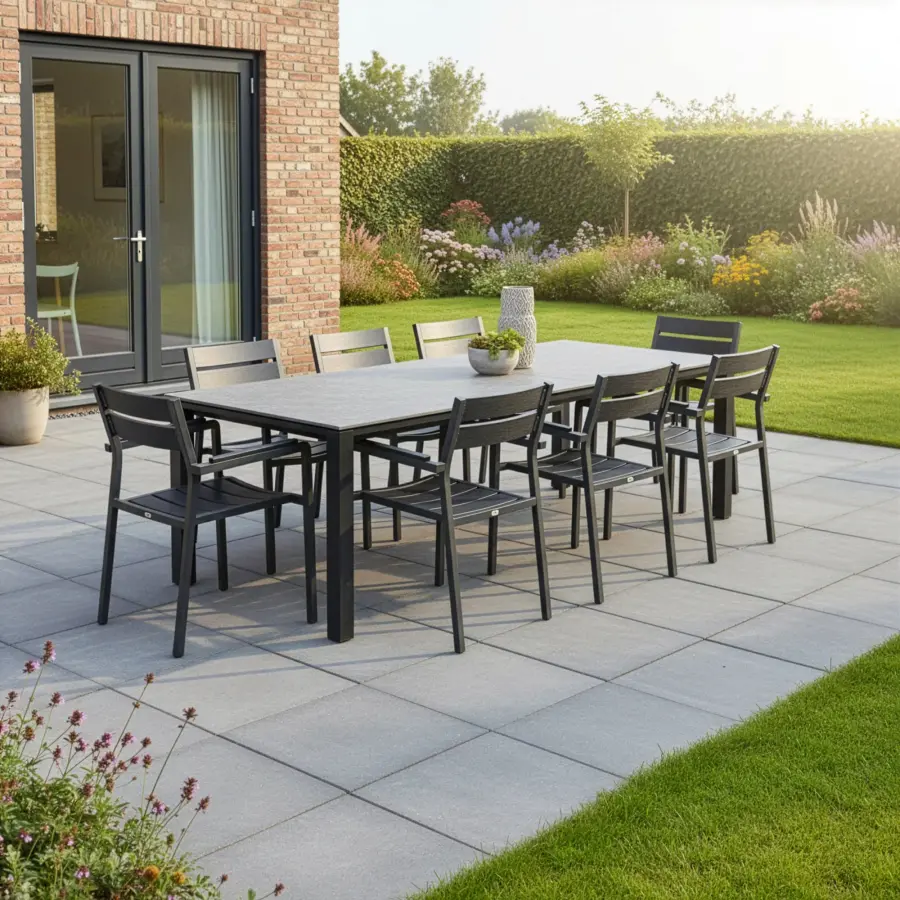 Torino 5-Piece Outdoor Dining Set - Image 5