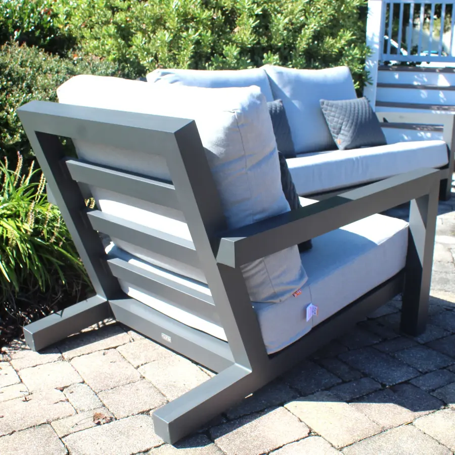 Block Lounge Set - 4 Piece Outdoor Seating Collection - Image 3
