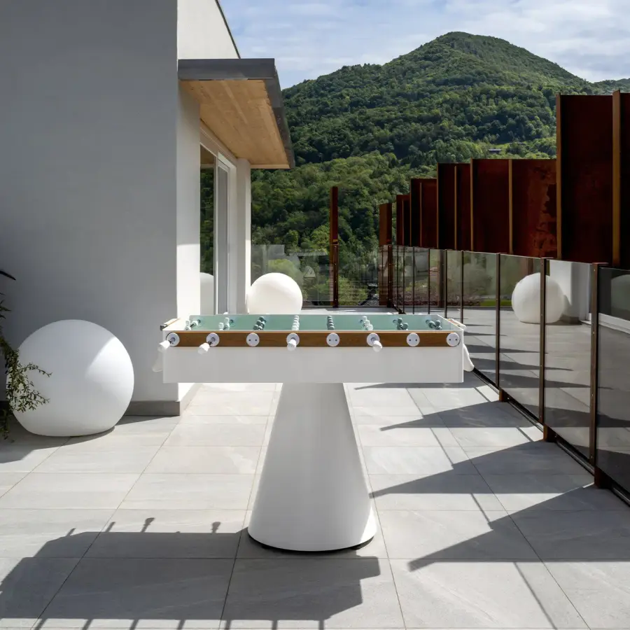 Ciclope Outdoor Foosball Table with Entertainment Top - Image 11