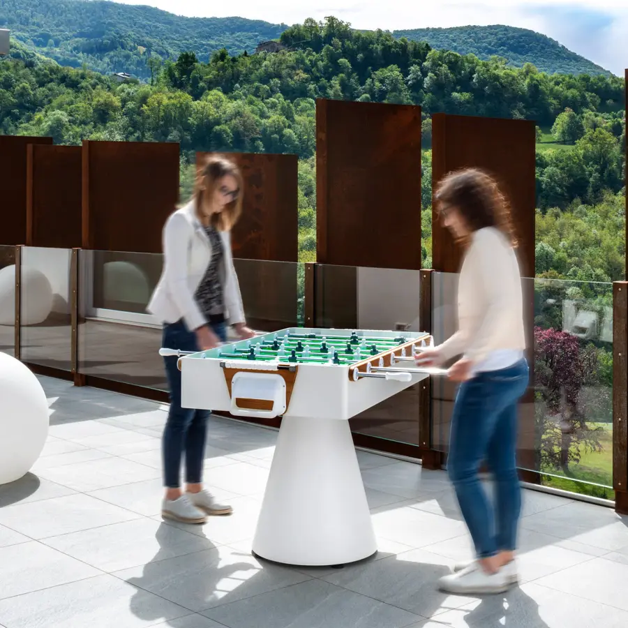 Ciclope Outdoor Foosball Table with Entertainment Top - Image 6