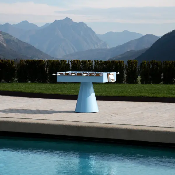 Ciclope Capri Outdoor Foosball Table with Entertainment Top - Image 2