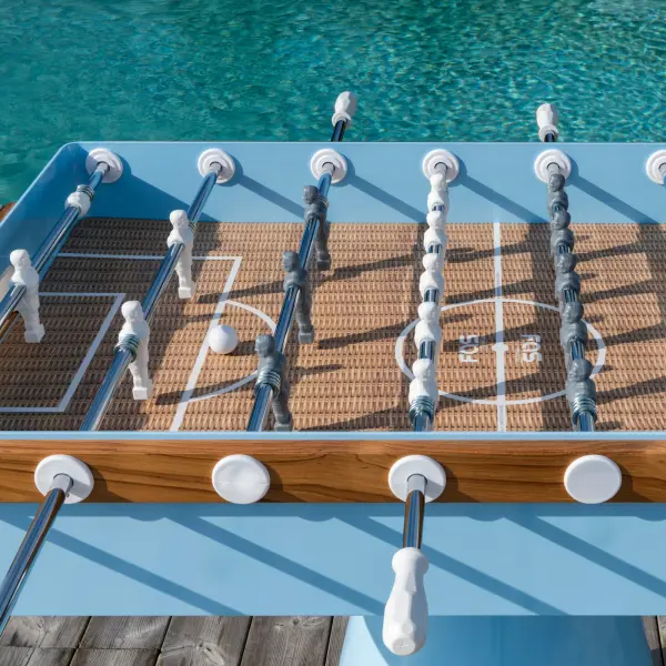Ciclope Capri Outdoor Foosball Table with Entertainment Top - Image 6