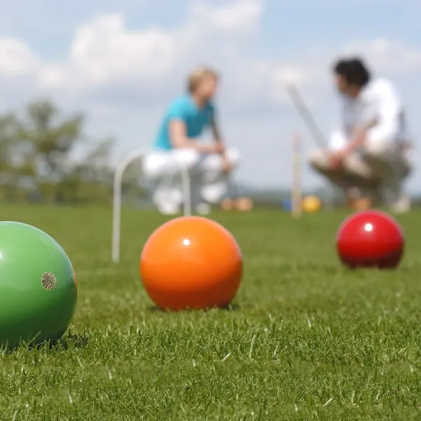 4-Player Croquet Set with Storage Trolley - Image 11
