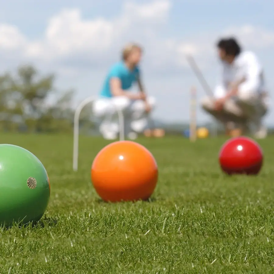 4-Player Croquet Set with Storage Trolley - Image 11