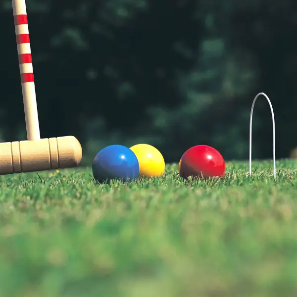 4-Player Croquet Set with Storage Trolley - Image 6