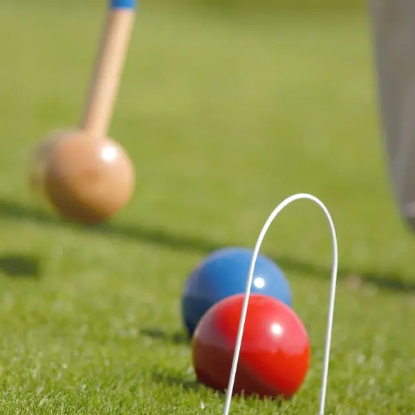 4-Player Croquet Set with Storage Trolley - Image 8