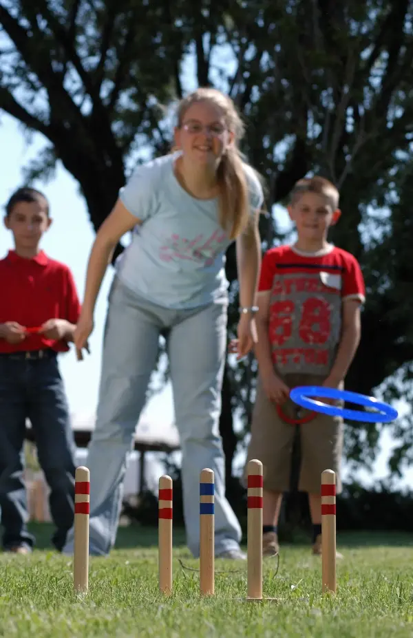 Ring Toss Lawn Game Set - Image 3
