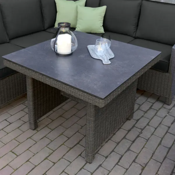 Palma Modular Wicker Corner Dining Set - Image 6