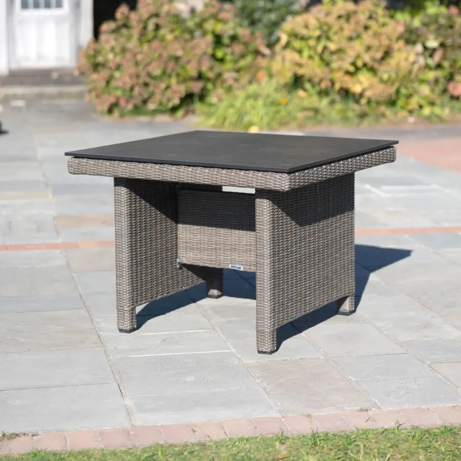 Palma Modular Wicker Corner Set with Swivel Glider - Image 8