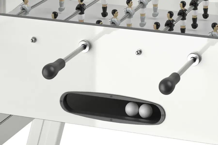 René Pierre Match Blanc Indoor Foosball Table - Image 5