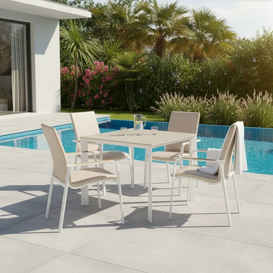 Diamond 5-Piece High Back Dining Sets - Image 1
