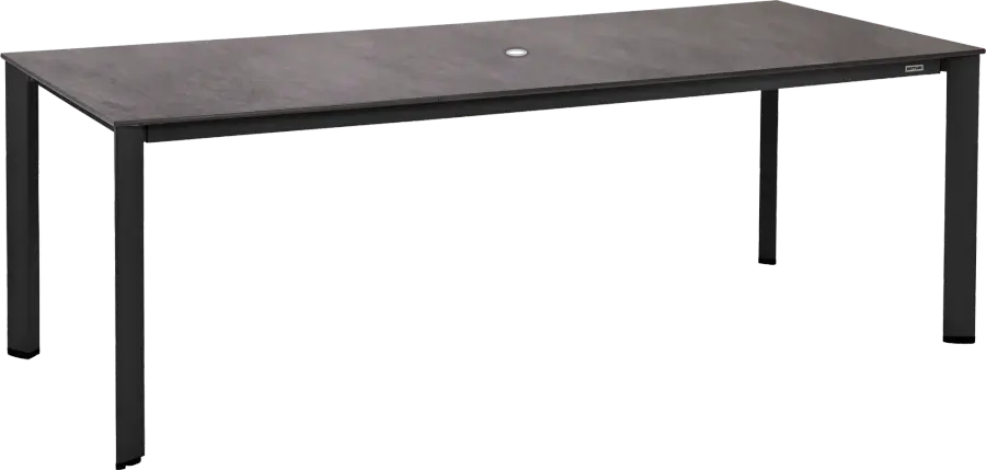 Loft HPL Outdoor Dining Table with Umbrella Hole - Image 4