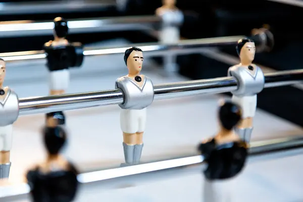 René Pierre Match Noir Indoor Foosball Table - Image 6